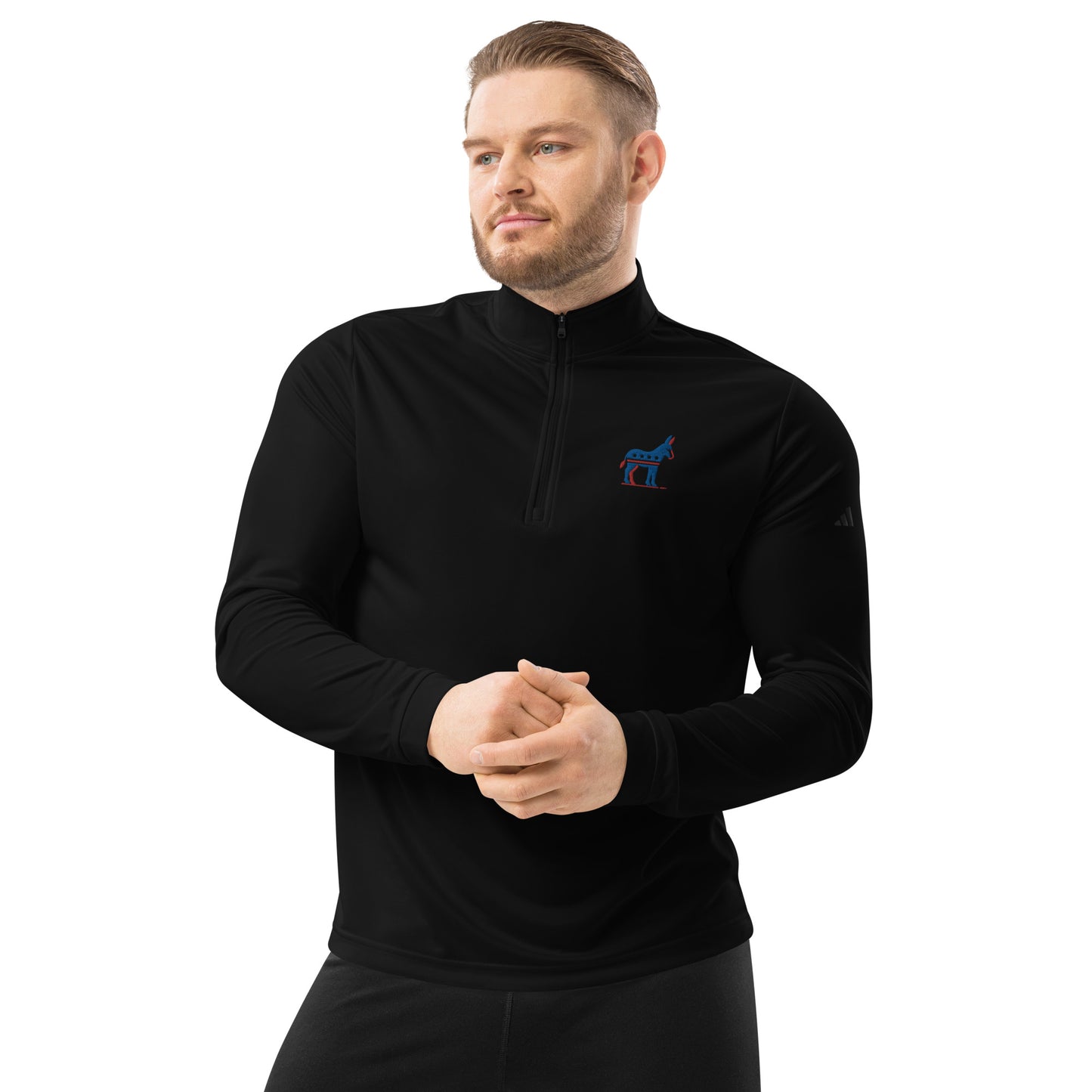 Democrat Quarter zip pullover