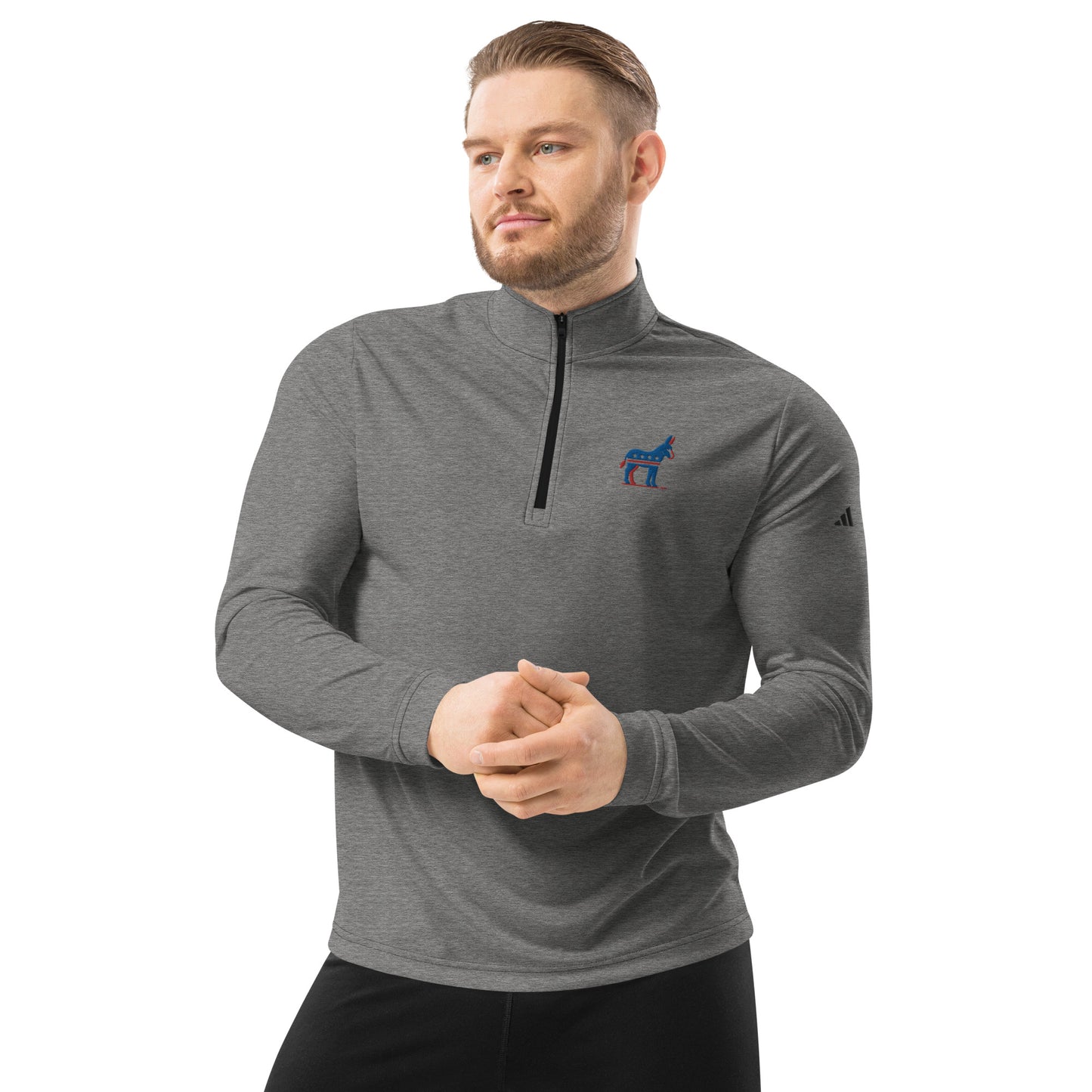 Democrat Quarter zip pullover