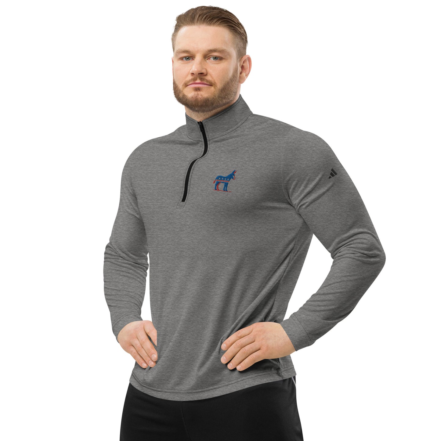 Democrat Quarter zip pullover