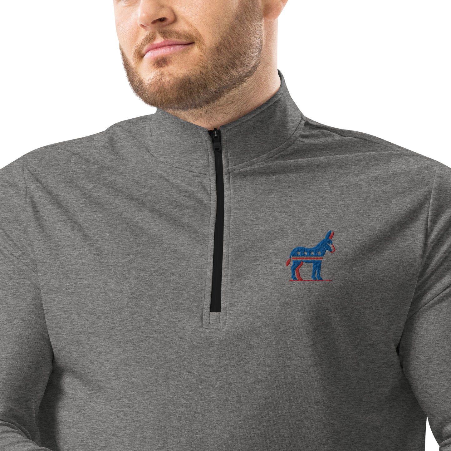 Democrat Quarter zip pullover