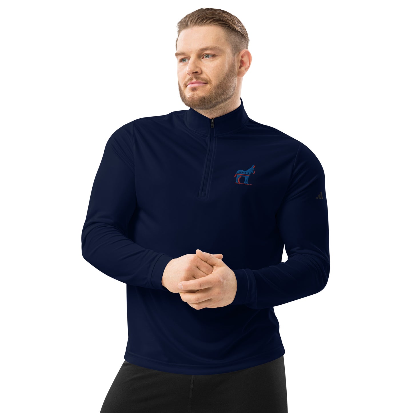 Democrat Quarter zip pullover
