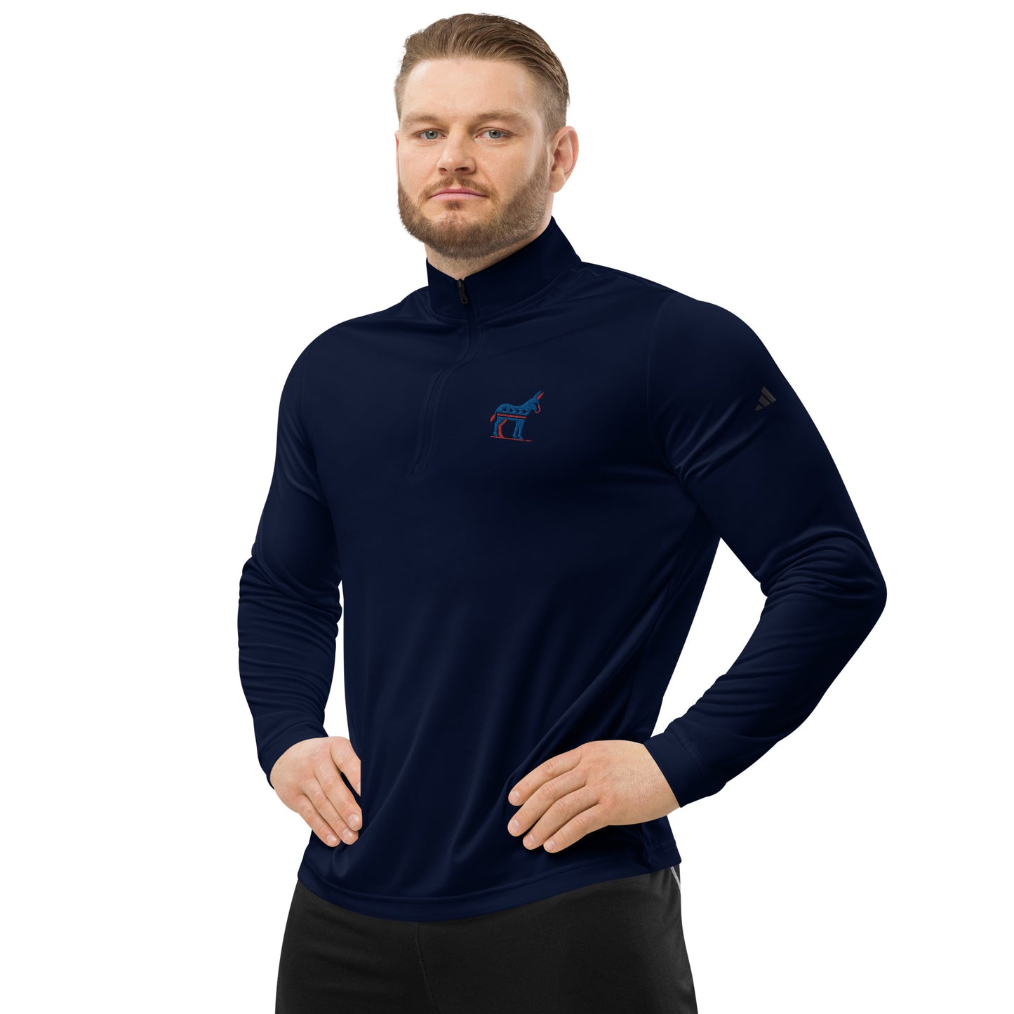 Democrat Quarter zip pullover