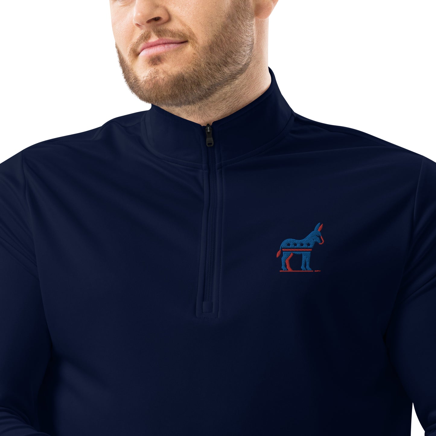 Democrat Quarter zip pullover