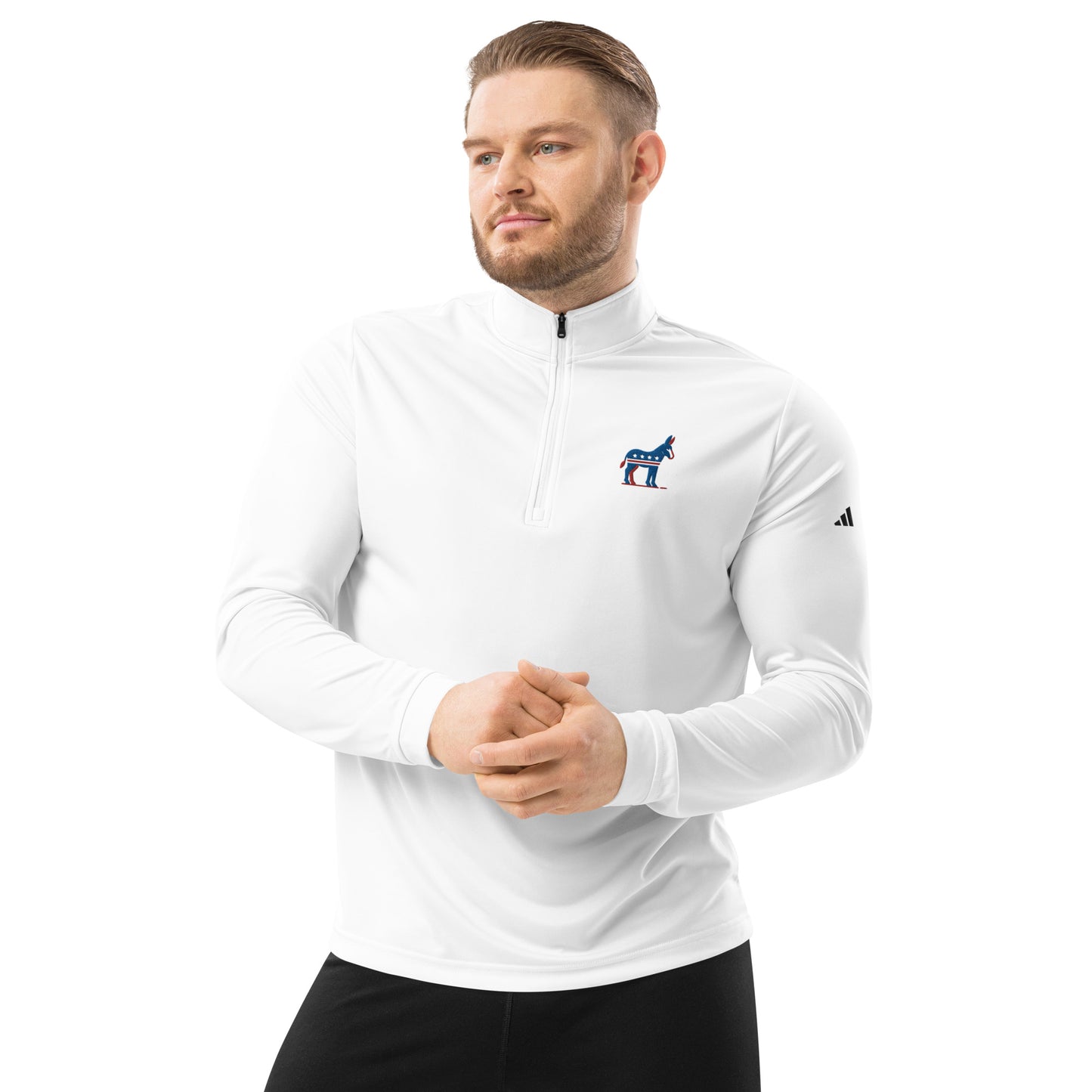 Democrat Quarter zip pullover