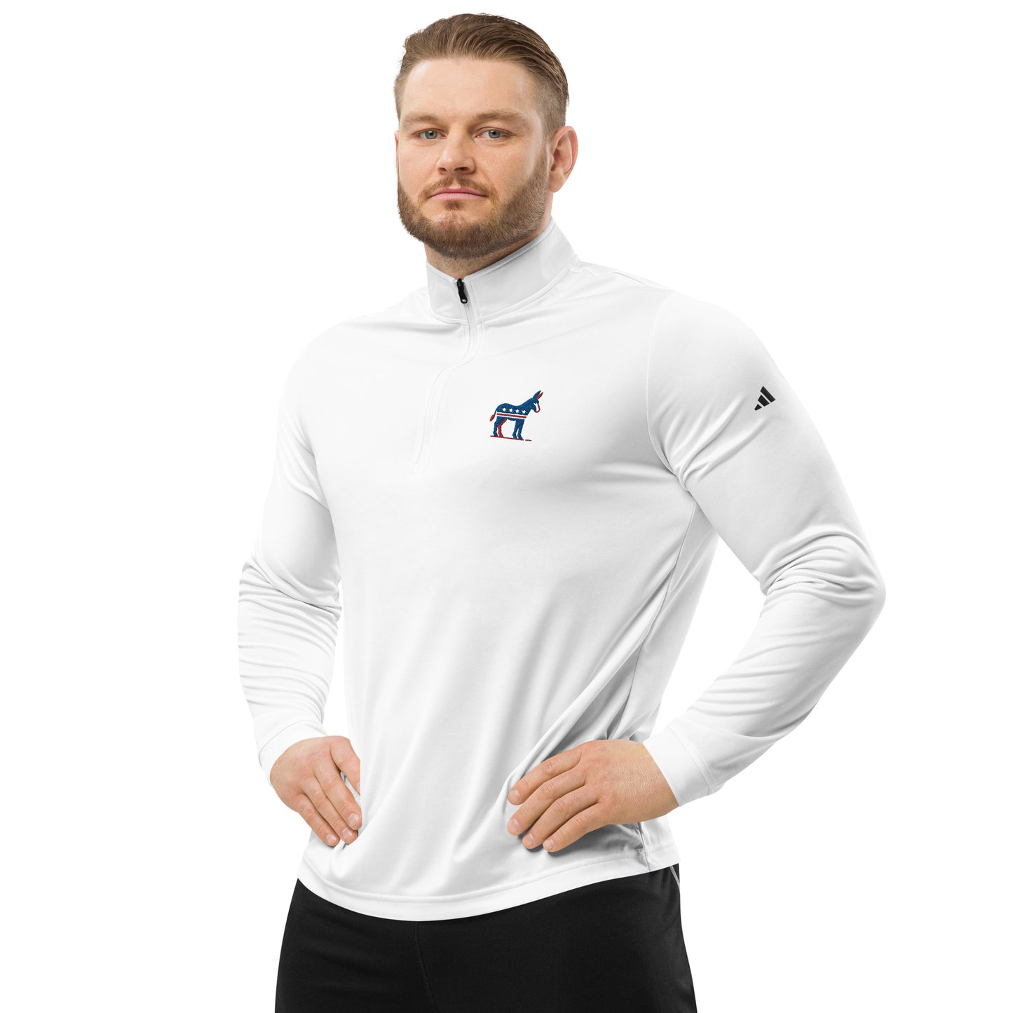 Democrat Quarter zip pullover