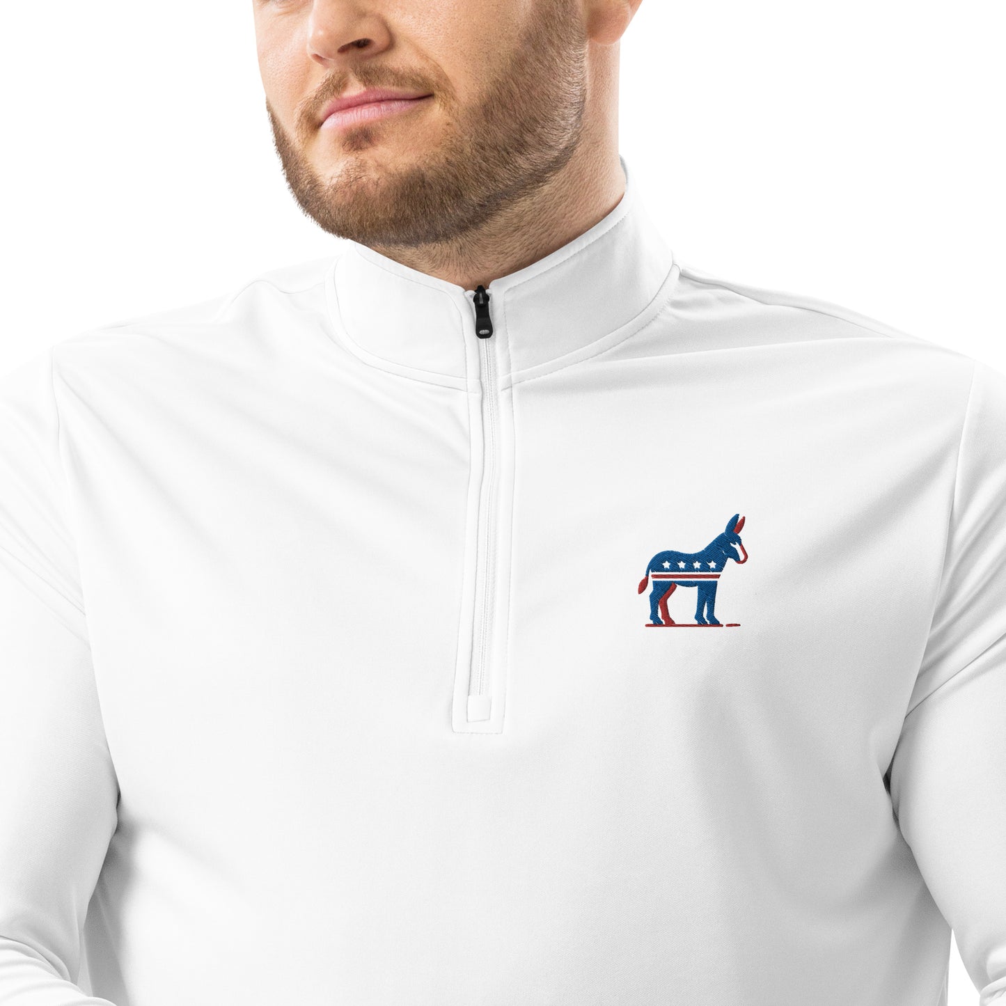 Democrat Quarter zip pullover