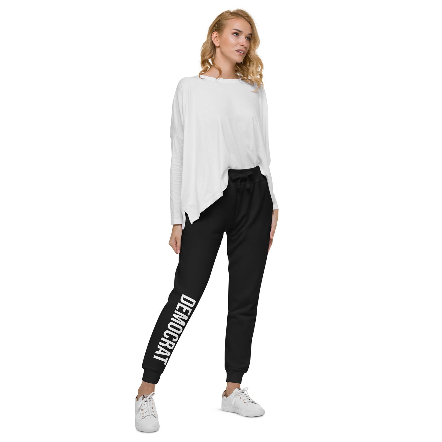 Democrat Statement Fleece Sweatpants
