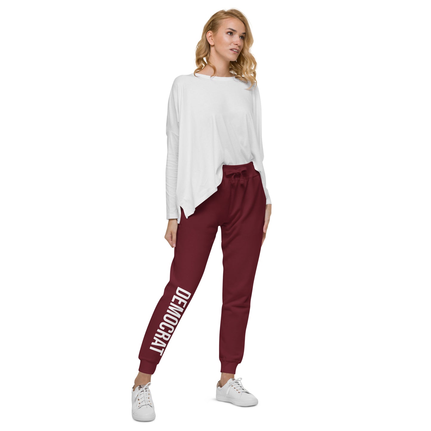 Democrat Statement Fleece Sweatpants