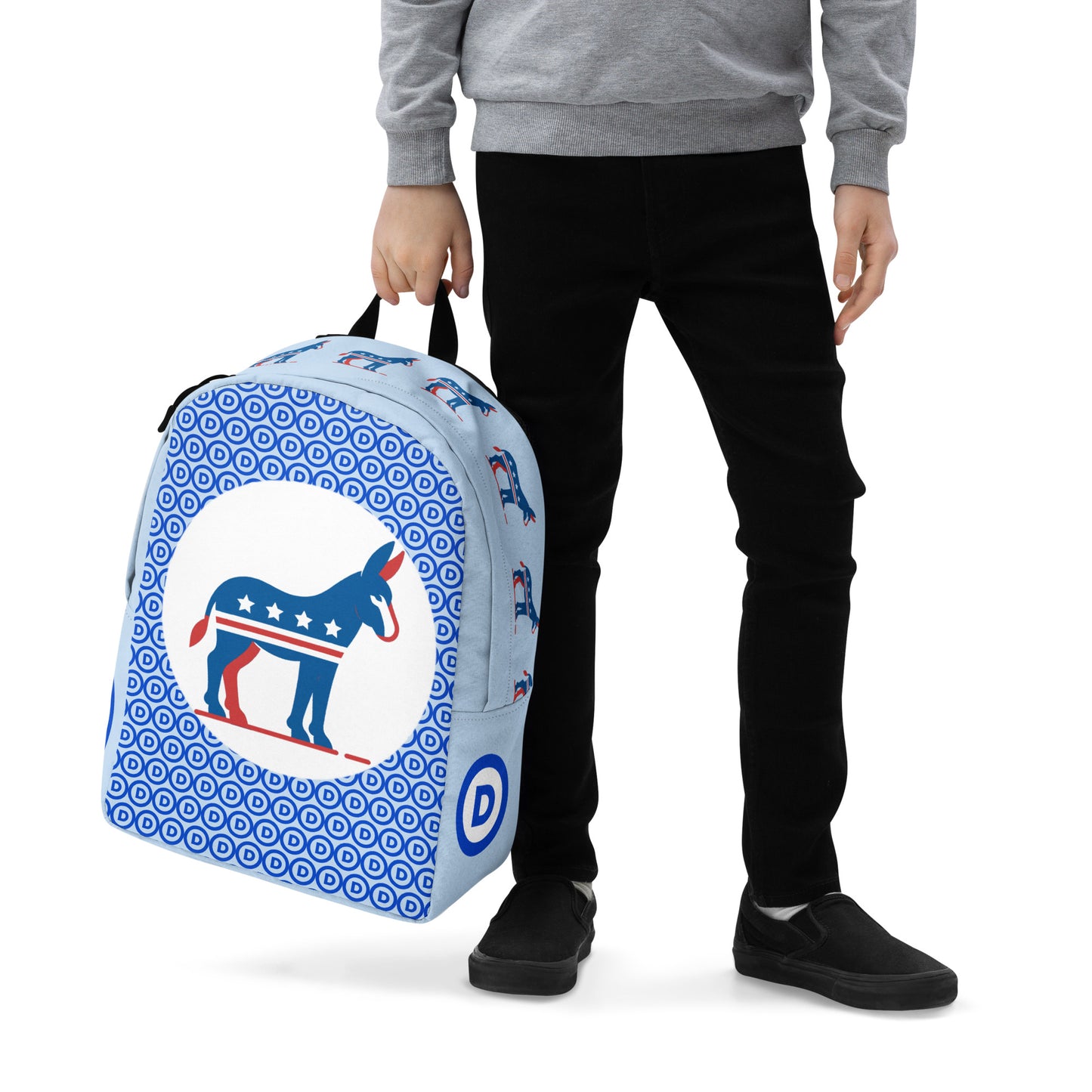 Democrat Liberal Donkey Backpack - Zoom