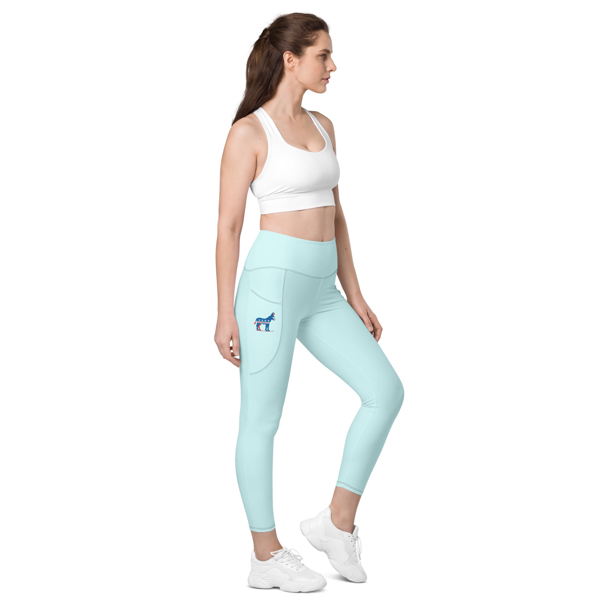 Biden Pride Eco-Leggings - Right Side