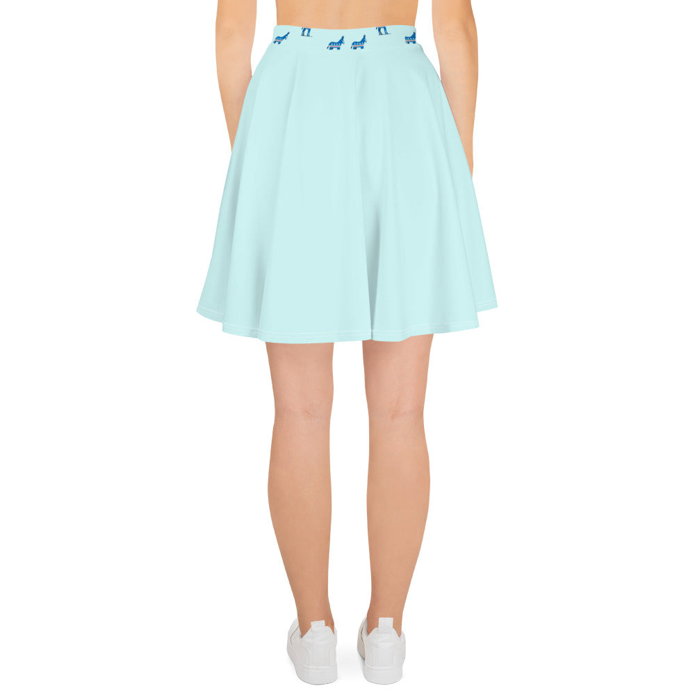 Democrat Donkey Skater Skirt