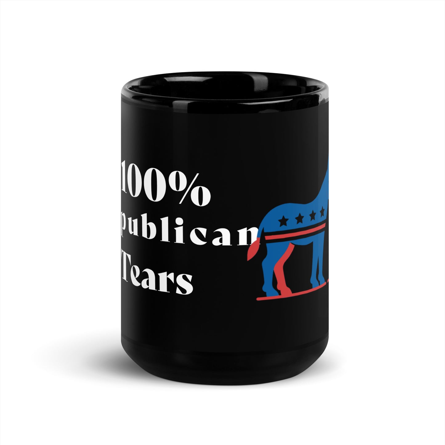 100% Republican Tears Mug 11oz Side