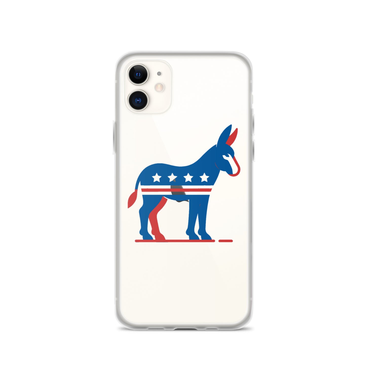 Democrat Donkey Clear Case for iPhone®