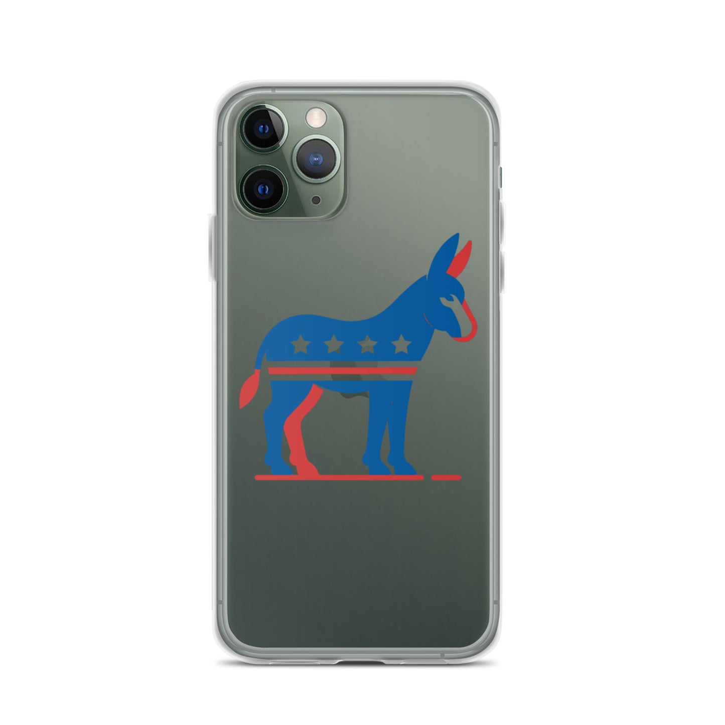 Democrat Donkey Clear Case for iPhone®