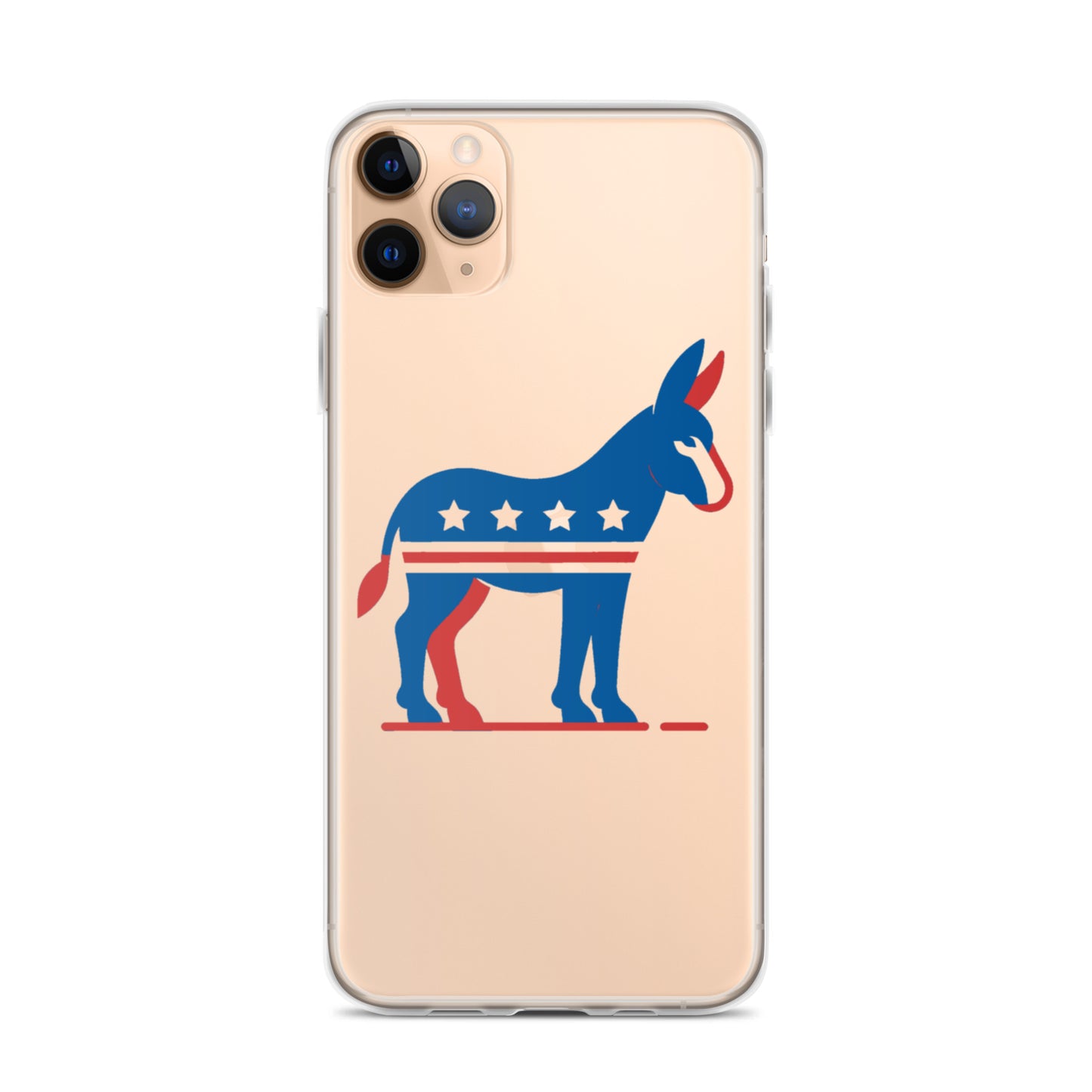 Democrat Donkey Clear Case for iPhone®