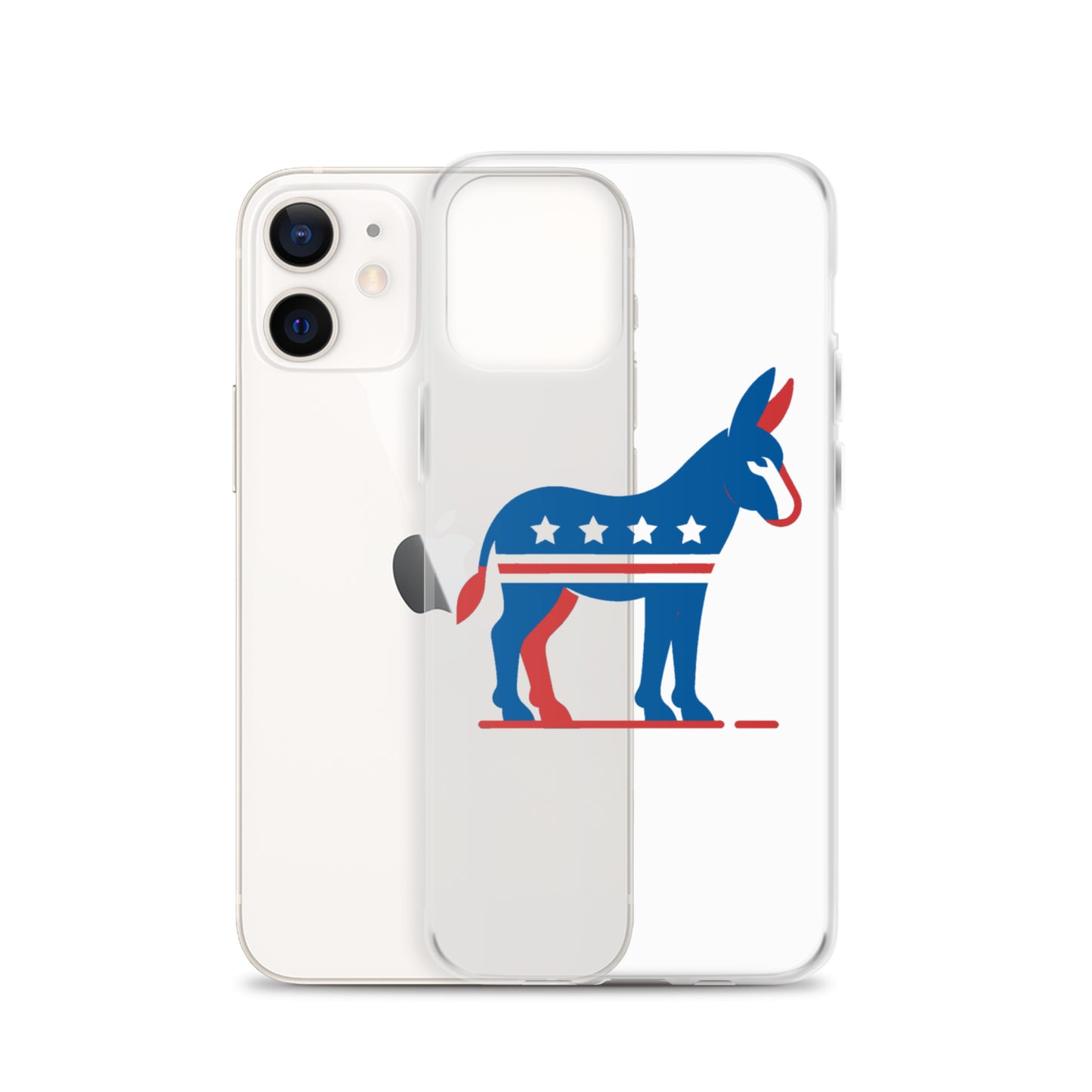 Democrat Donkey Clear Case for iPhone®