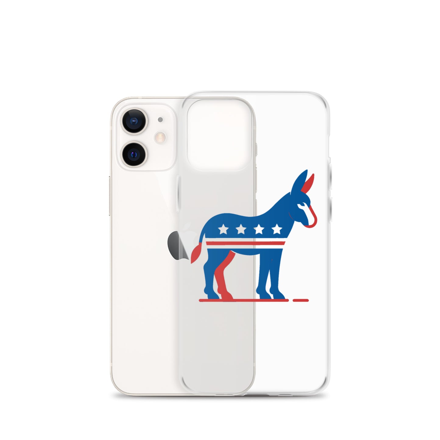 Democrat Donkey Clear Case for iPhone®