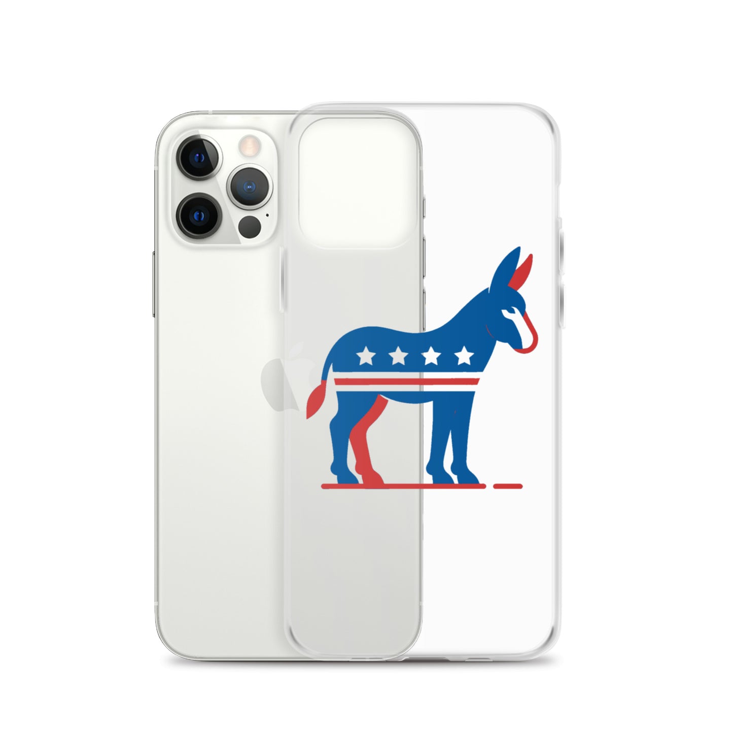 Democrat Donkey Clear Case for iPhone®