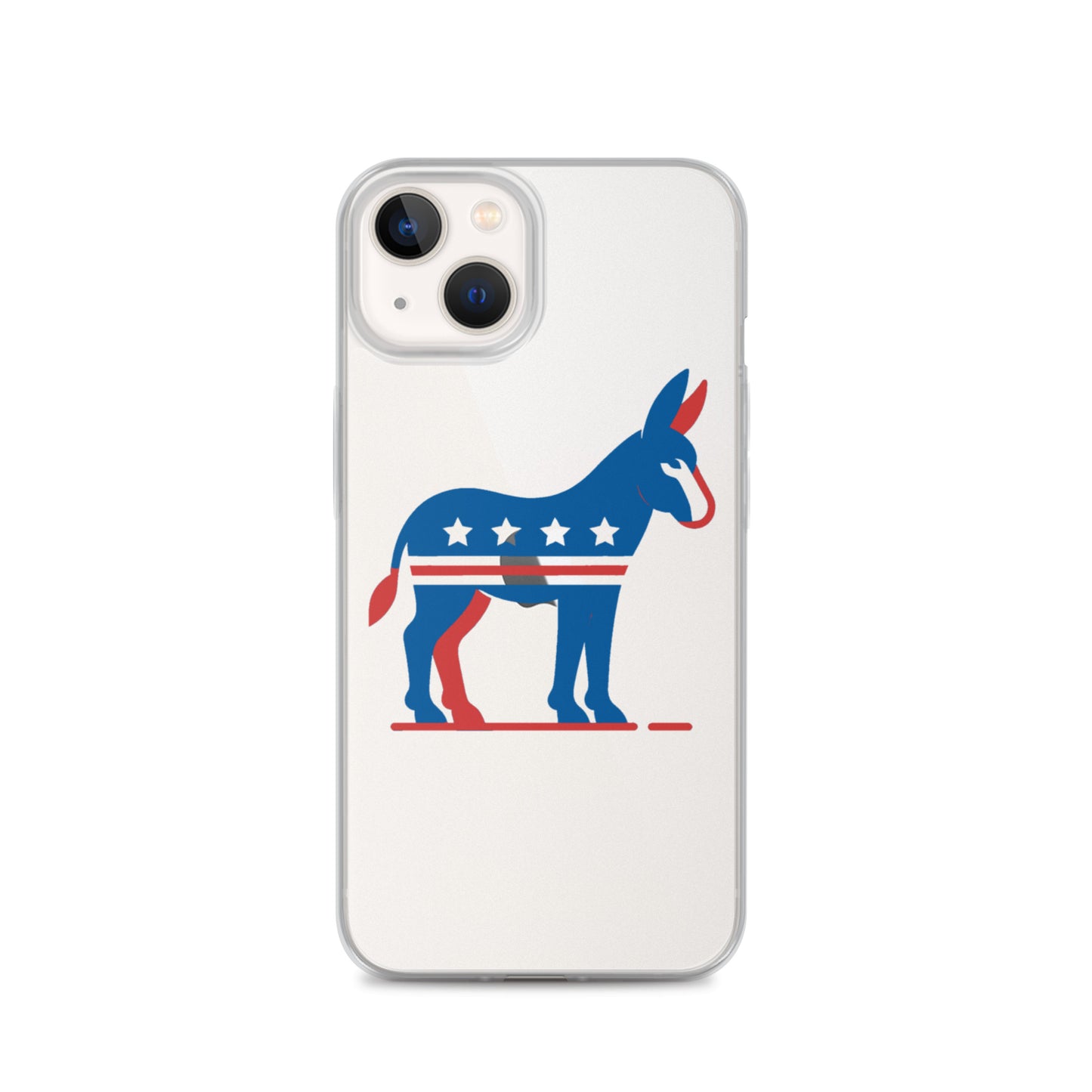 Democrat Donkey Clear Case for iPhone®