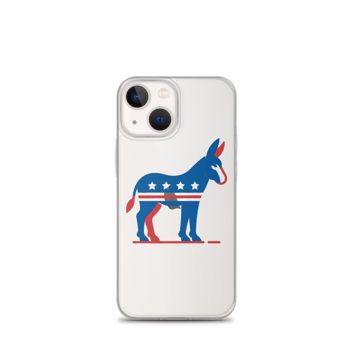 Democrat Donkey Clear Case for iPhone®