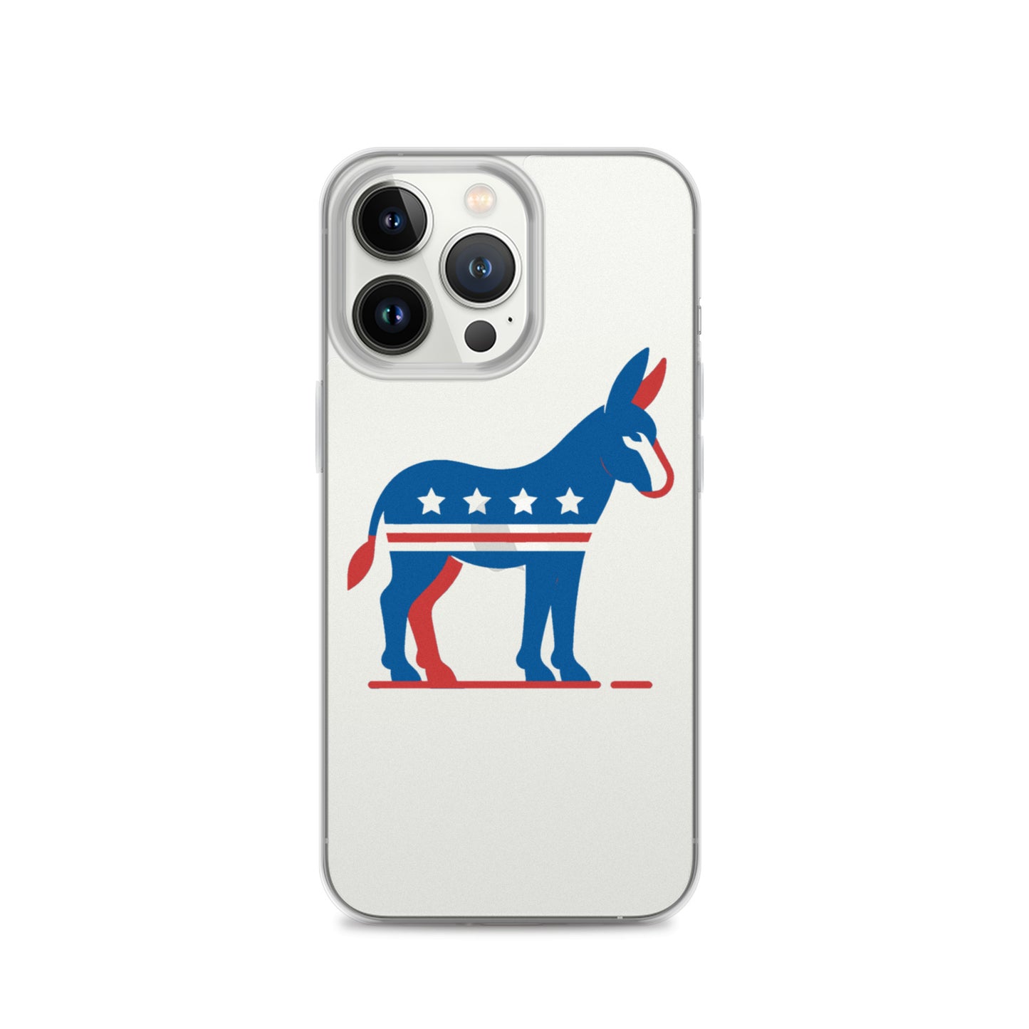 Democrat Donkey Clear Case for iPhone®