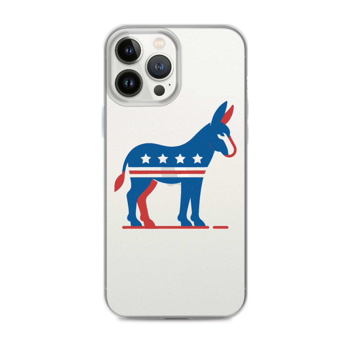 Democrat Donkey Clear Case for iPhone®