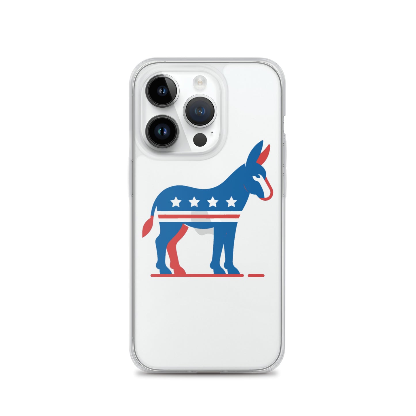 Democrat Donkey Clear Case for iPhone®