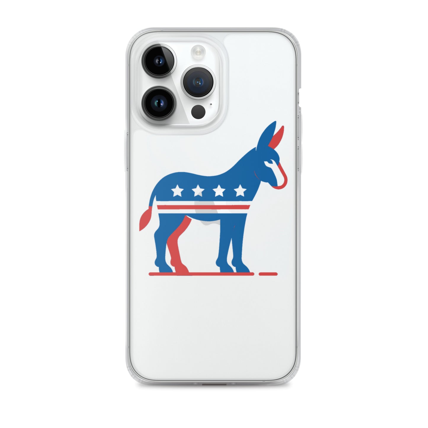 Democrat Donkey Clear Case for iPhone®