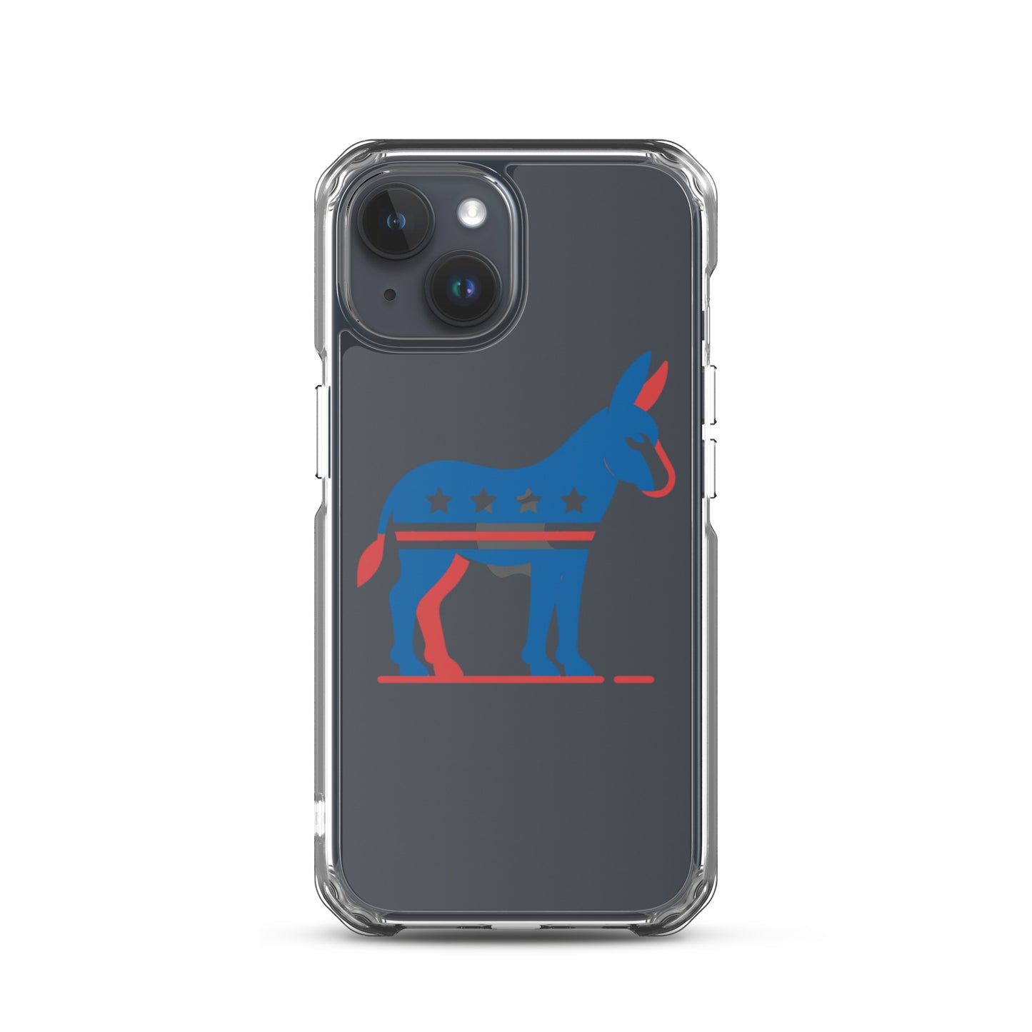 Democrat Donkey Clear Case for iPhone®