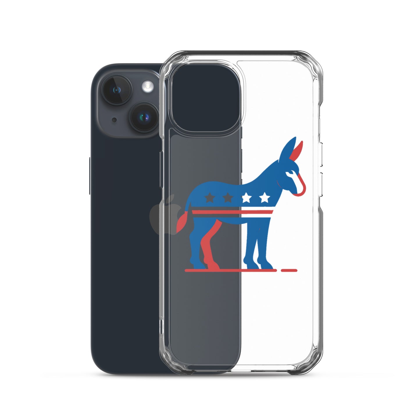 Democrat Donkey Clear Case for iPhone®