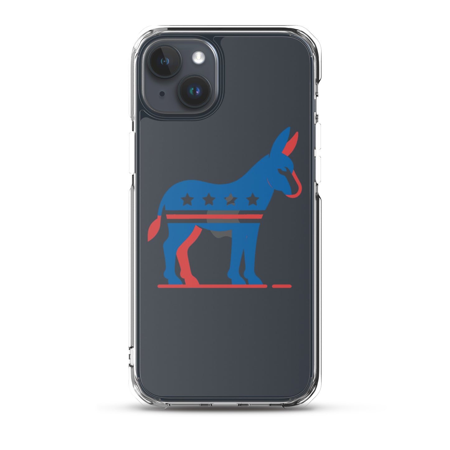 Democrat Donkey Clear Case for iPhone®