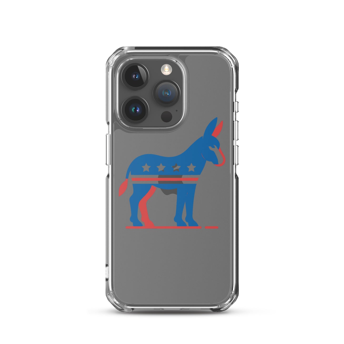 Democrat Donkey Clear Case for iPhone®