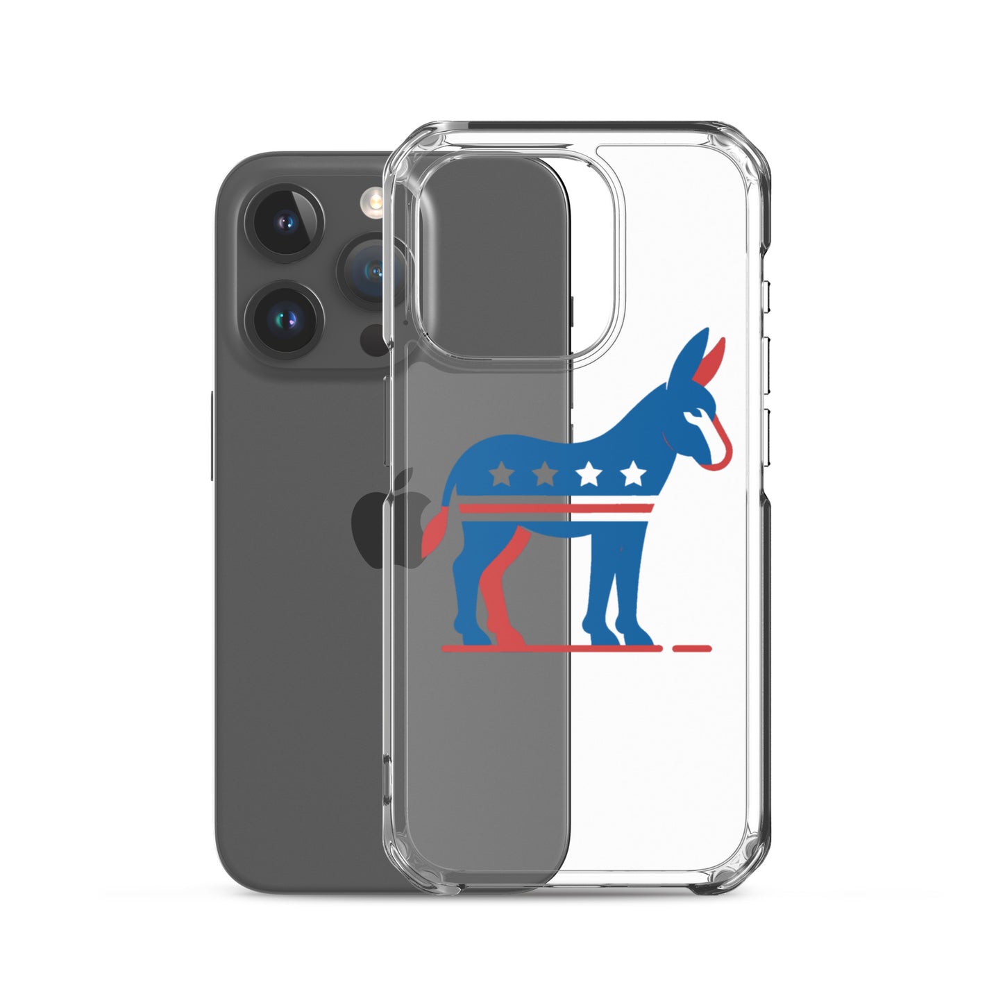 Democrat Donkey Clear Case for iPhone®