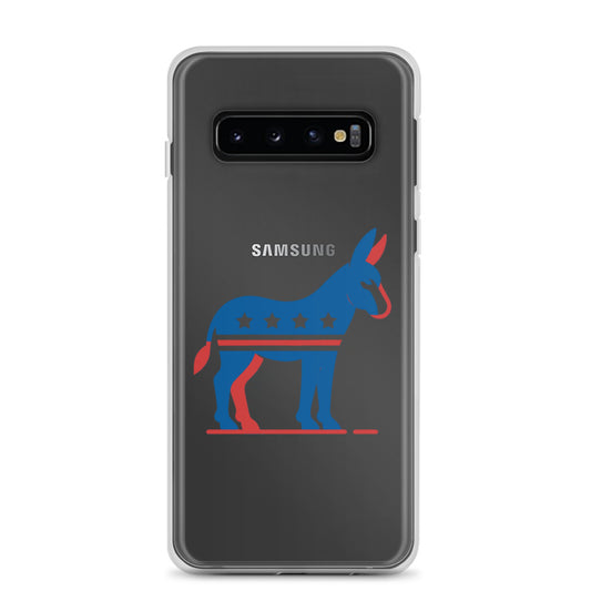 Democrat Donkey Clear Case for Samsung®