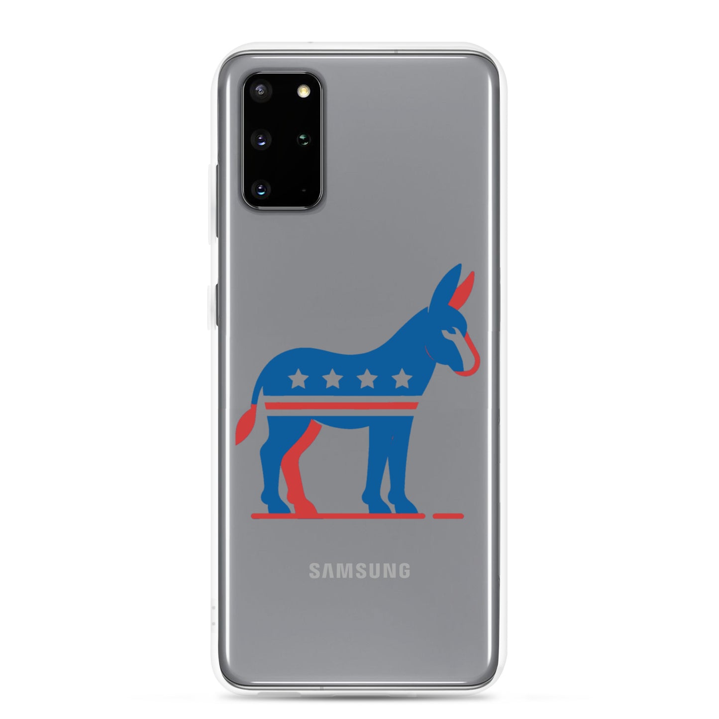 Democrat Donkey Clear Case for Samsung®