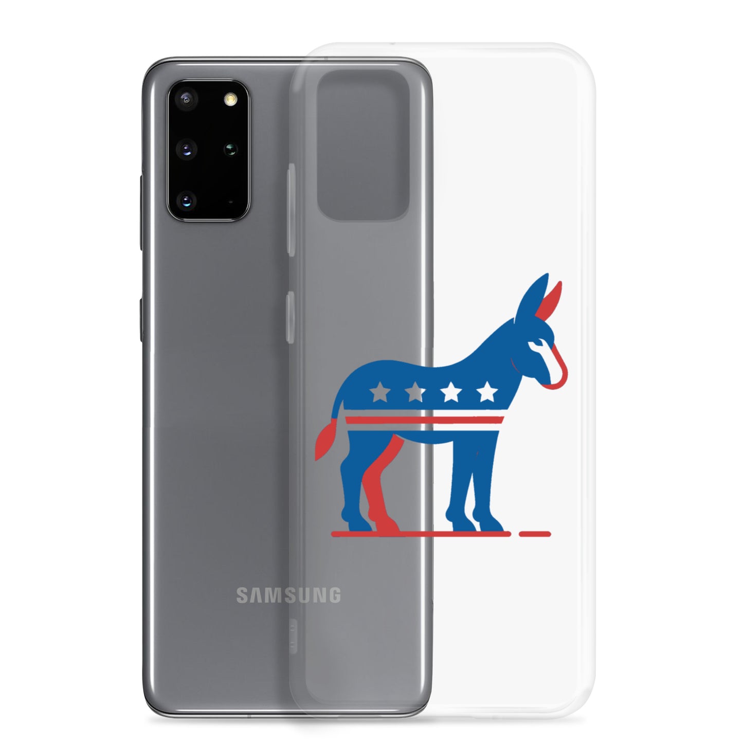 Democrat Donkey Clear Case for Samsung®