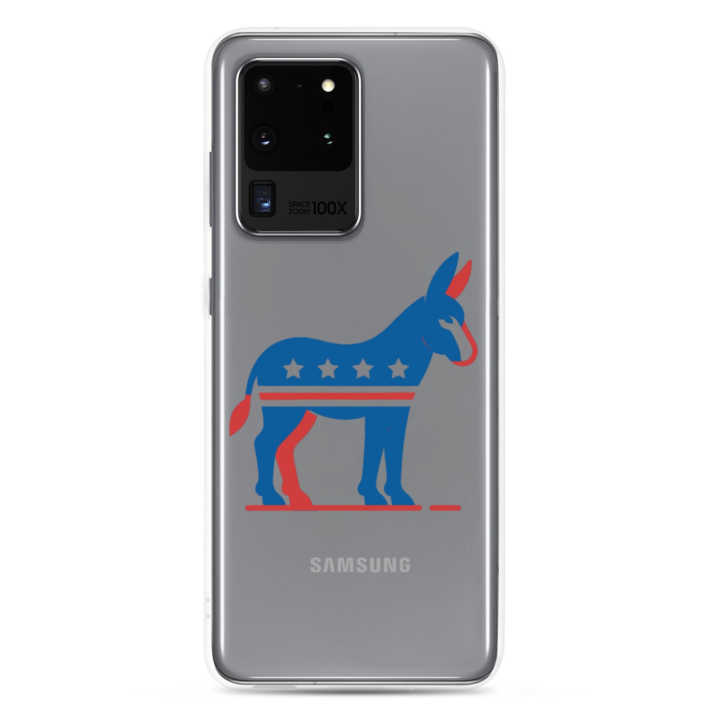 Democrat Donkey Clear Case for Samsung®