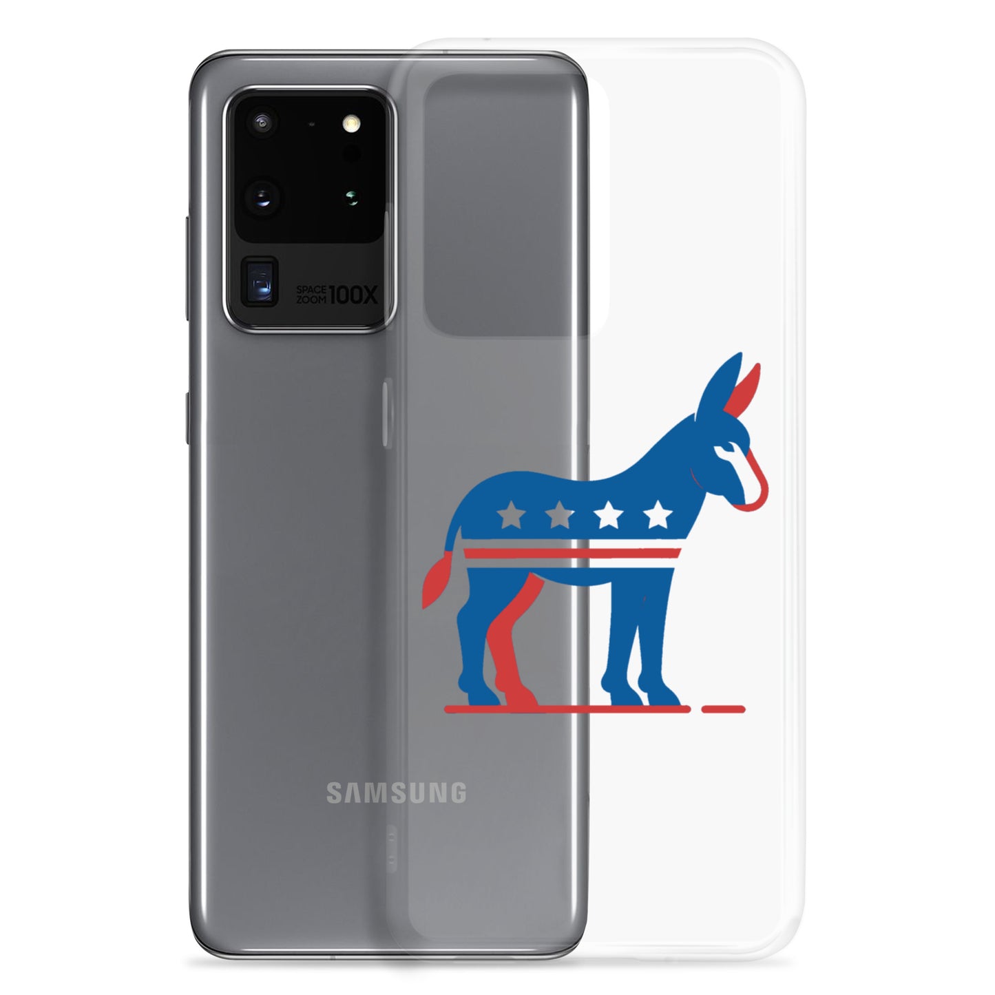 Democrat Donkey Clear Case for Samsung®