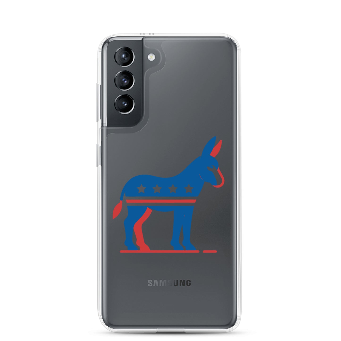 Democrat Donkey Clear Case for Samsung®