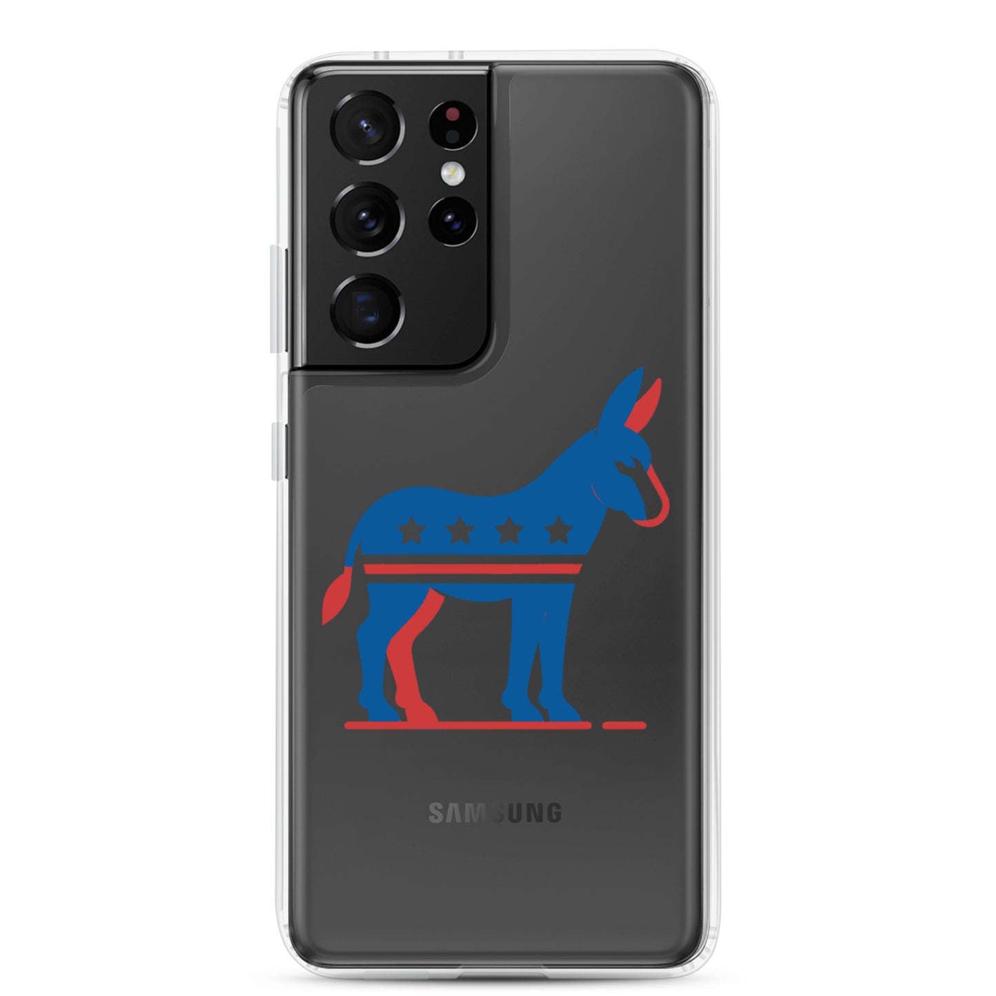 Democrat Donkey Clear Case for Samsung®