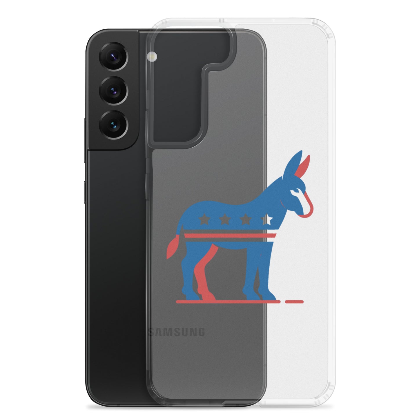 Democrat Donkey Clear Case for Samsung®