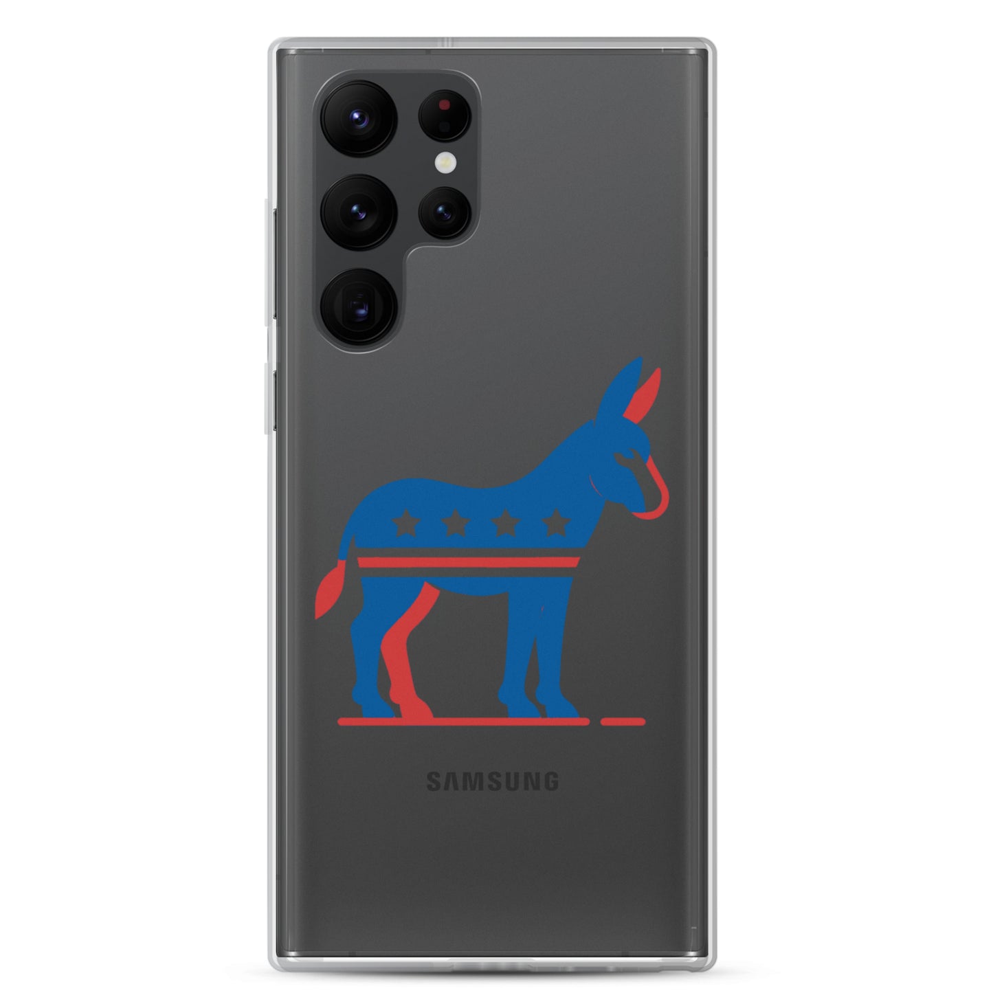 Democrat Donkey Clear Case for Samsung®