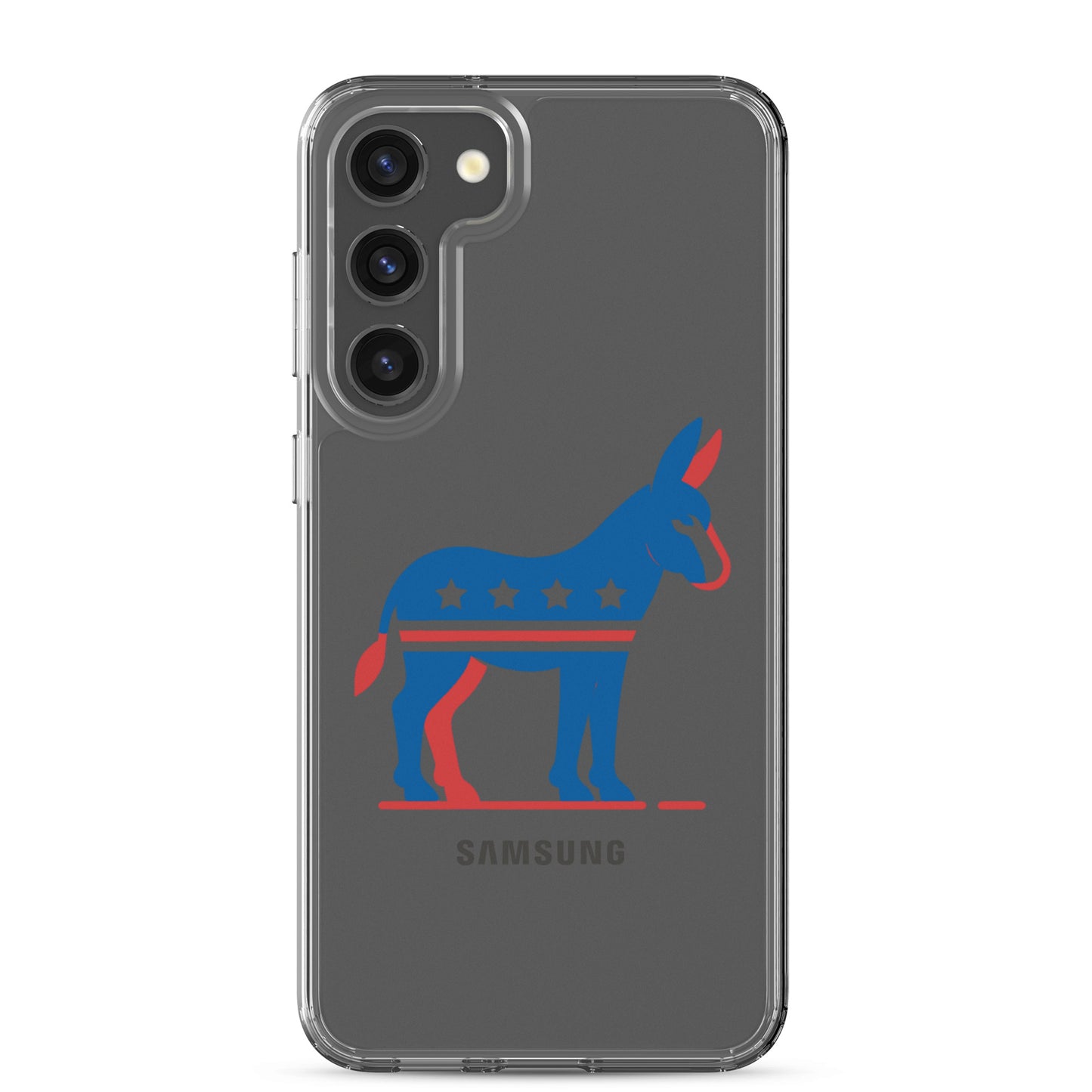 Democrat Donkey Clear Case for Samsung®