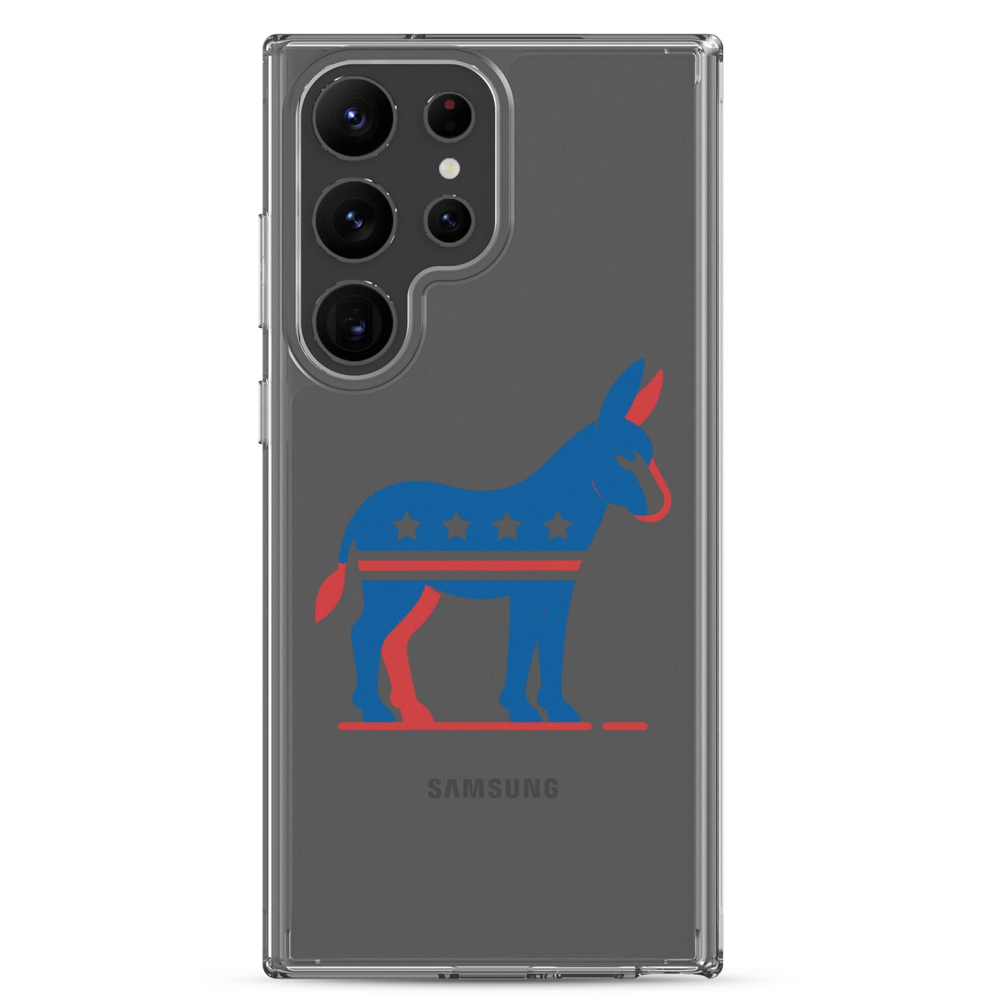 Democrat Donkey Clear Case for Samsung®