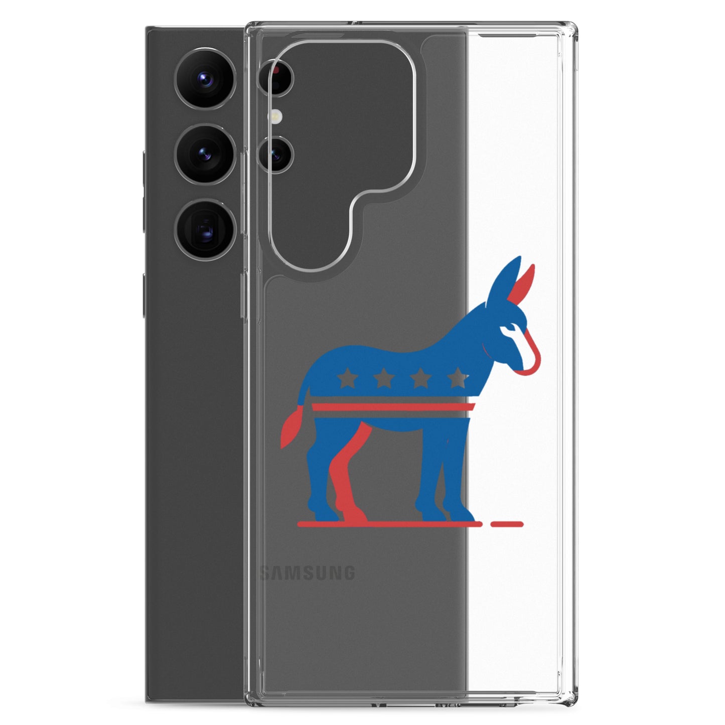 Democrat Donkey Clear Case for Samsung®