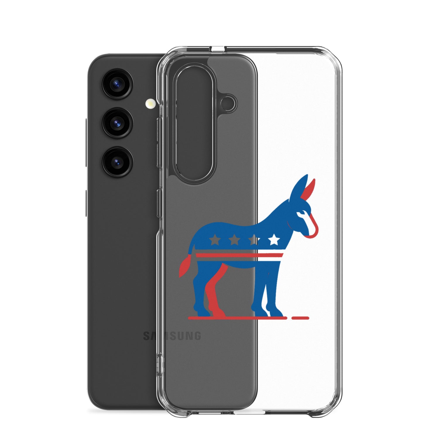 Democrat Donkey Clear Case for Samsung®