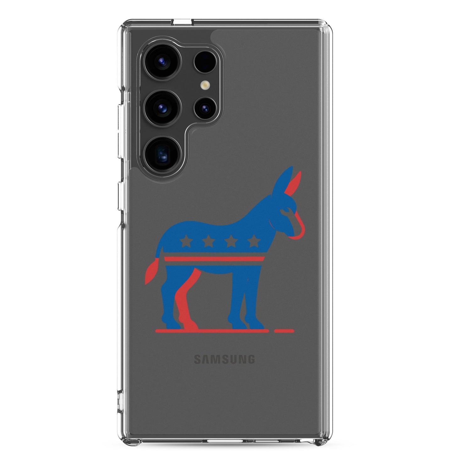 Democrat Donkey Clear Case for Samsung®