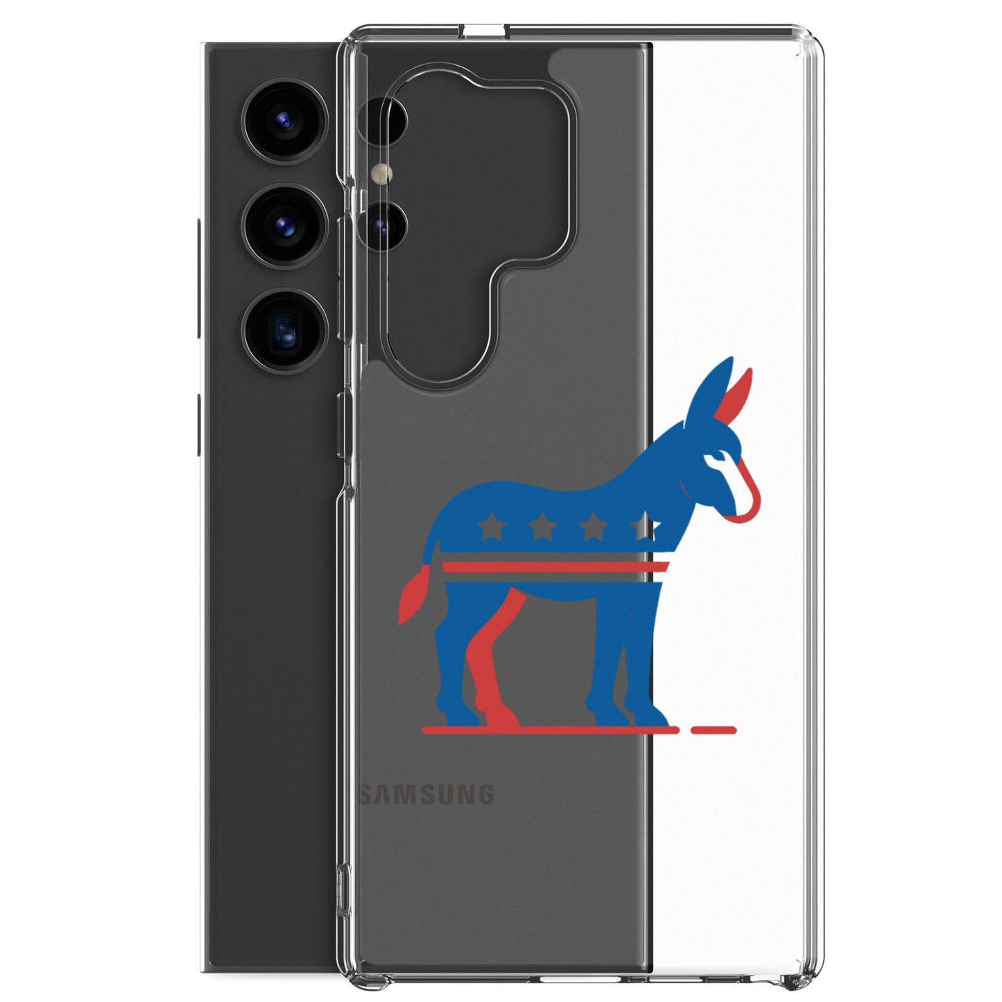 Democrat Donkey Clear Case for Samsung®