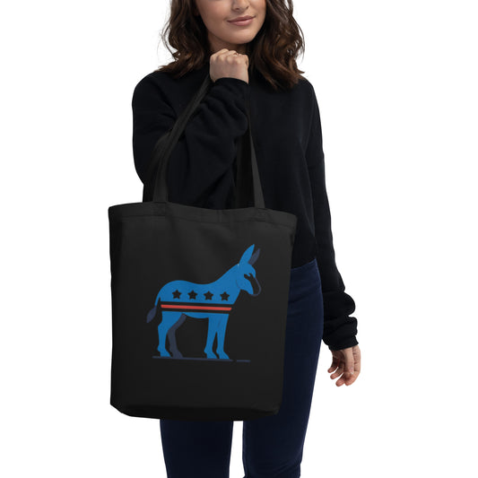 Democratic Donkey Organic Eco Tote