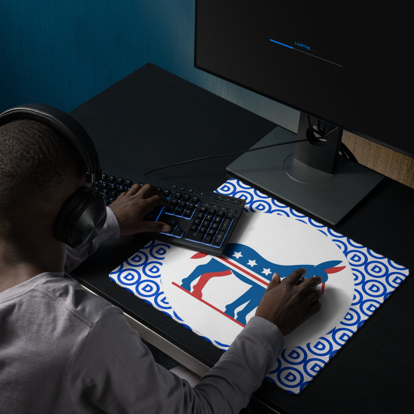 Democratic Spirit Gaming Mouse Pad